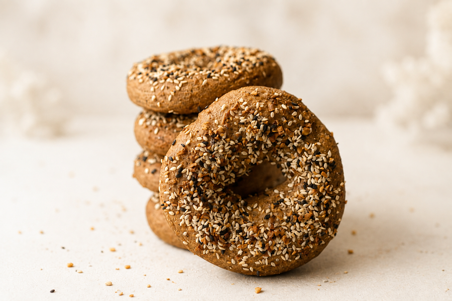 Gluten Free Sourdough Bagels (1/2 Dozen)