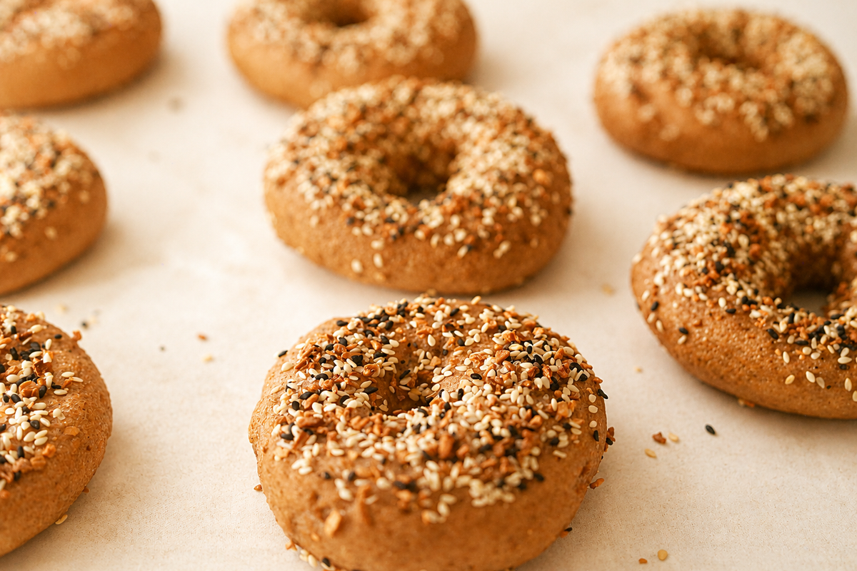 Gluten Free Sourdough Bagels (1/2 Dozen)